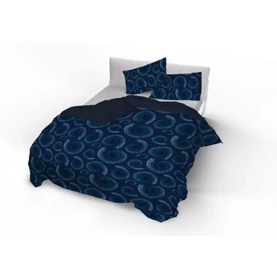 GIORDANOSHOP - Set copripiumino doppio faccia stampato Vortex GIORDANOSHOP - Set copripiumino doppio faccia stampato Vortex