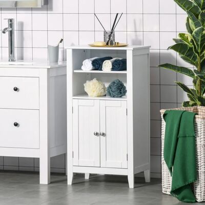 Mobile bagno GIORDANOSHOP 50x30x93cm MDF Bianco Mobile bagno GIORDANOSHOP 50x30x93cm MDF Bianco