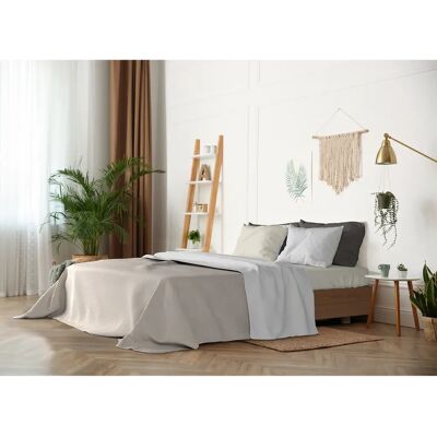 Generic - SopraSotto Doubleface - Grigio chiaro - Bedding Set Generic - SopraSotto Doubleface - Grigio chiaro - Bedding Set