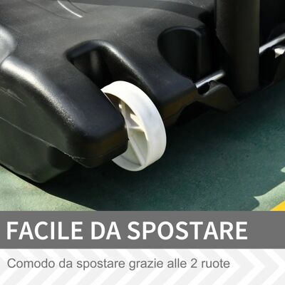 Generic - Canestro Esterno - 160-210 cm - Acciaio con ruote - Basketball hoop Generic - Canestro Esterno - 160-210 cm - Acciaio con ruote - Basketball hoop
