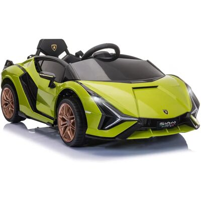 Auto elettrica per bambini Lamborghini - Sian FKP 37 Verde Auto elettrica per bambini Lamborghini - Sian FKP 37 Verde
