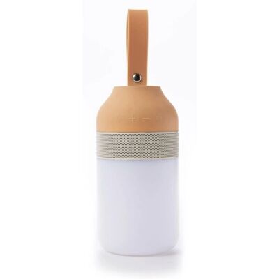 Unknown - LED Lamp Bluetooth Speaker - Bianco panna - 7.6x7.6x1.5 cm - Bluetooth speaker Unknown - LED Lamp Bluetooth Speaker - Bianco panna - 7.6x7.6x1.5 cm - Bluetooth speaker