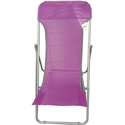 Unknown - Foldable - Steel - Purple - Sun Lounger Unknown - Foldable - Steel - Purple - Sun Lounger