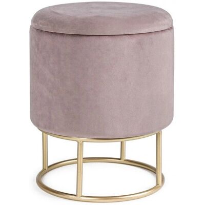 GIORDANOSHOP Polina Tondo Rosa Wild Sgabello contenitore - Sgabello contenitore GIORDANOSHOP Polina Tondo Rosa Wild Sgabello contenitore - Sgabello contenitore