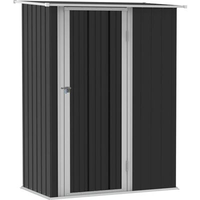 Giordanoshop - Casetta da giardino in acciaio 142x84x189 cm - Conservazione esterna Giordanoshop - Casetta da giardino in acciaio 142x84x189 cm - Conservazione esterna