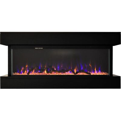 GIORDANOSHOP Alaro Caminetto elettrico - 1500W, Fiamma LED, Da parete GIORDANOSHOP Alaro Caminetto elettrico - 1500W, Fiamma LED, Da parete