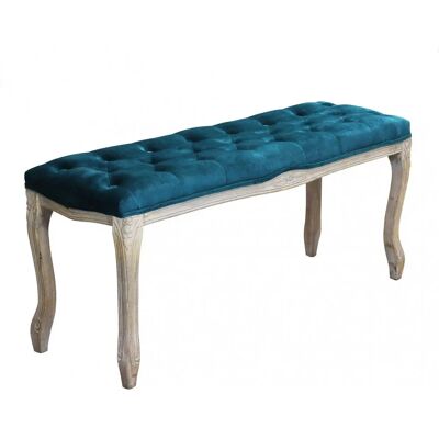 Sconosciuto - Misty - Blue Velvet - Blue Wood - Bench Sconosciuto - Misty - Blue Velvet - Blue Wood - Bench