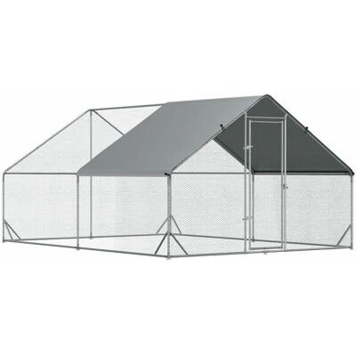 GIORDANOSHOP - Pollaio 3x4x2m Struttura Zincata - Pollaio GIORDANOSHOP - Pollaio 3x4x2m Struttura Zincata - Pollaio