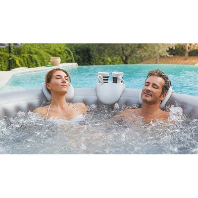 GIORDANOSHOP Modello Set 2 poggiatesta 1 portabicchieri - Accessori piscina GIORDANOSHOP Modello Set 2 poggiatesta 1 portabicchieri - Accessori piscina