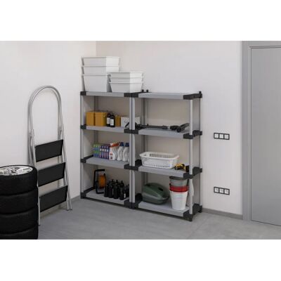 GIORDANOSHOP Modello 80x40x168 cm Scaffale 4 ripiani - Scaffale GIORDANOSHOP Modello 80x40x168 cm Scaffale 4 ripiani - Scaffale