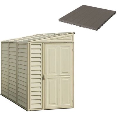 GIORDANOSHOP - Kit pavimentazione per casetta da giardino - Grigio - Resistente agli urti GIORDANOSHOP - Kit pavimentazione per casetta da giardino - Grigio - Resistente agli urti