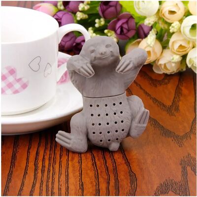 GIORDANOSHOP - Infusore a forma di bradipo in silicone - Tè, tisane GIORDANOSHOP - Infusore a forma di bradipo in silicone - Tè, tisane