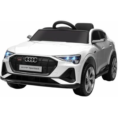 Auto elettrica per bambini - Audi E-Tron Sportback Bianco Auto elettrica per bambini - Audi E-Tron Sportback Bianco
