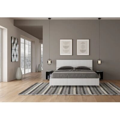 GIORDANOSHOP Letto Bianco Demas 160x190 - Letto GIORDANOSHOP Letto Bianco Demas 160x190 - Letto