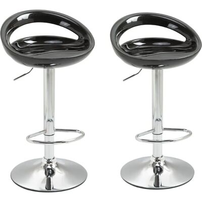 Unknown - Gas Lift Swivel ABS - Nero - 2-pack - sgabelli da bar Unknown - Gas Lift Swivel ABS - Nero - 2-pack - sgabelli da bar