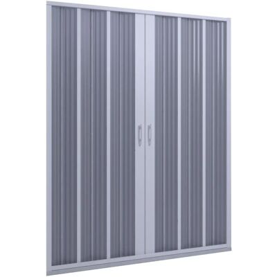 Dorini - Porta Doccia 160x185 PVC Bianco - 160 cm - H185 cm - Shower Door Dorini - Porta Doccia 160x185 PVC Bianco - 160 cm - H185 cm - Shower Door