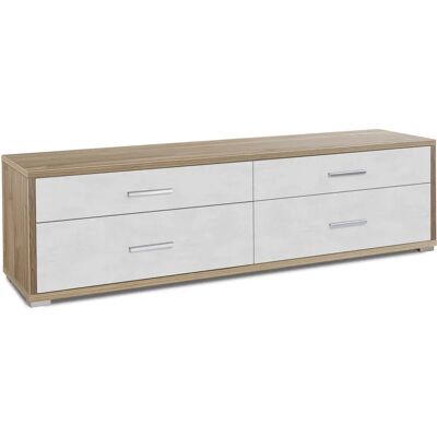 GIORDANOSHOP 179x50x47 cm Buffet - Mobile Basso 4 Cassetti GIORDANOSHOP 179x50x47 cm Buffet - Mobile Basso 4 Cassetti