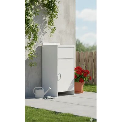 Generic - PVC Lavatoio 42x35x80 - Bianco - Bagno mobile Generic - PVC Lavatoio 42x35x80 - Bianco - Bagno mobile
