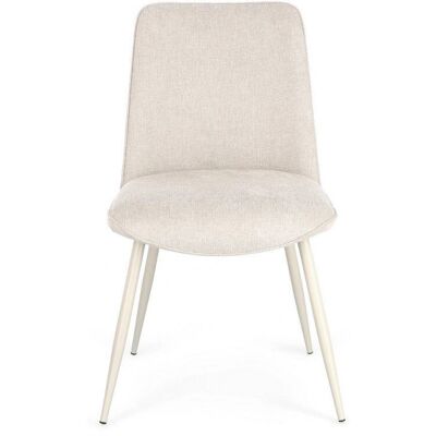 CORA - CORA - Tessuto beige - 48x62x84 cm - Sedie CORA - CORA - Tessuto beige - 48x62x84 cm - Sedie