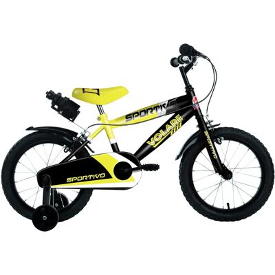 Unknown - 16in Sport - Giallo Neon - Nero - Bike Unknown - 16in Sport - Giallo Neon - Nero - Bike