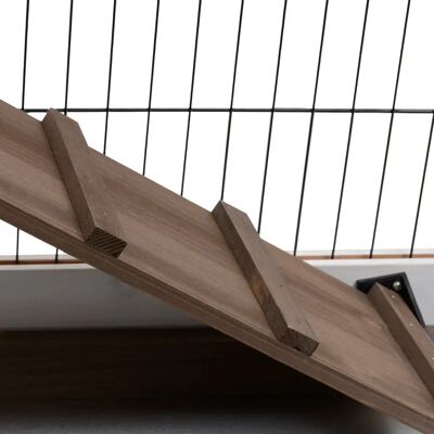Unknown 110x50x86 cm Marrone/Bianco Rabbit Hutch Unknown 110x50x86 cm Marrone/Bianco Rabbit Hutch