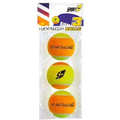 Unbranded - 3-ball set - Palline da beach tennis Unbranded - 3-ball set - Palline da beach tennis