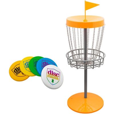 Generic - Mini Disc Golf - Ø10 cm - 80 cm - Disc Golf Set Generic - Mini Disc Golf - Ø10 cm - 80 cm - Disc Golf Set