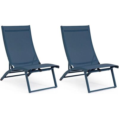 Taylor - Taylor - Navy - Aluminium - Set di poltrone da giardino Taylor - Taylor - Navy - Aluminium - Set di poltrone da giardino