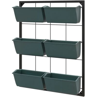 Unknown - 3-Tier Wall Planter - Verde scuro Unknown - 3-Tier Wall Planter - Verde scuro