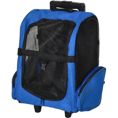 Unknown - Trasportino Zaino 2 in 1 - Blu - Trasportino per animali Unknown - Trasportino Zaino 2 in 1 - Blu - Trasportino per animali
