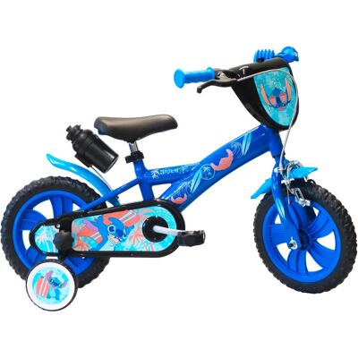 Disney - Stitch 12in Bicycle - Blu - Telaio in acciaio - Bicycle Disney - Stitch 12in Bicycle - Blu - Telaio in acciaio - Bicycle