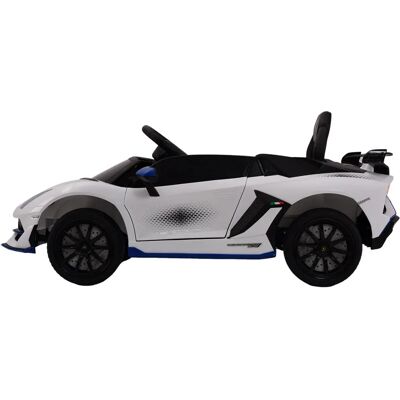 Lamborghini - Aventador SVJ - Bianco - 12V - Auto giocattolo elettrico Lamborghini - Aventador SVJ - Bianco - 12V - Auto giocattolo elettrico