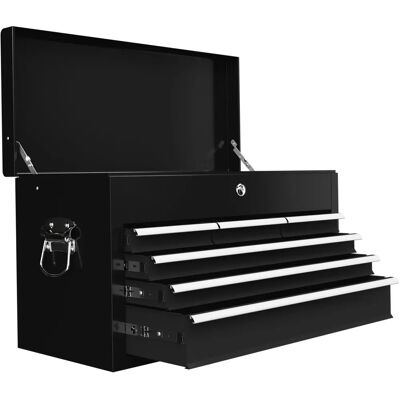 Generic - 6-drawer box - 60x26x34 cm - black - Cassetta strumenti Generic - 6-drawer box - 60x26x34 cm - black - Cassetta strumenti