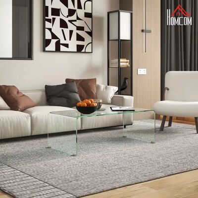 Unknown - Glass - Trasparente - 100x50 - Tavolino Unknown - Glass - Trasparente - 100x50 - Tavolino