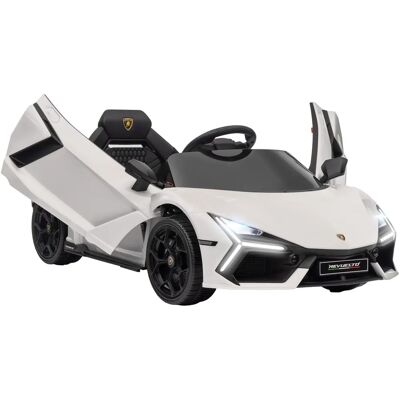 Lamborghini - Revuelto 12V - White - Electric ride-on car Lamborghini - Revuelto 12V - White - Electric ride-on car