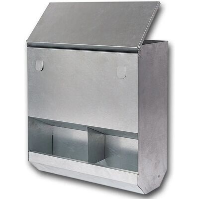 Generic - G-35x40 - 8 kg - Zinc steel - Mangiatoia per polli Generic - G-35x40 - 8 kg - Zinc steel - Mangiatoia per polli