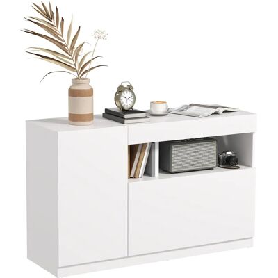 Generic - CM-120 - Bianco - 120x40x75 cm - Credenza Generic - CM-120 - Bianco - 120x40x75 cm - Credenza