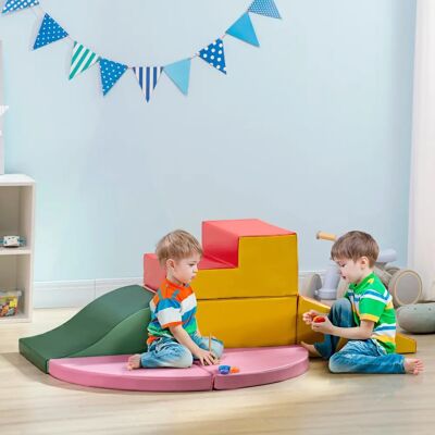 UNKNOWN - Set 6 - PU/EPE Multicolore - Età 1-3 - Blocchi soffici UNKNOWN - Set 6 - PU/EPE Multicolore - Età 1-3 - Blocchi soffici