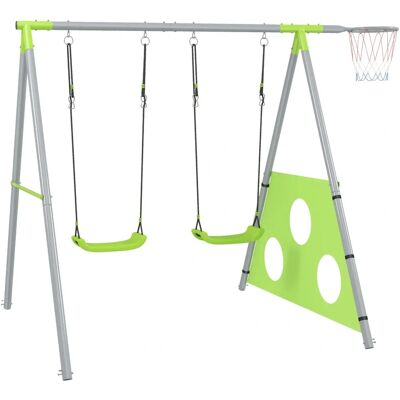 Unknown - 3-in-1 - Verde - Grigio - Set altalena Unknown - 3-in-1 - Verde - Grigio - Set altalena