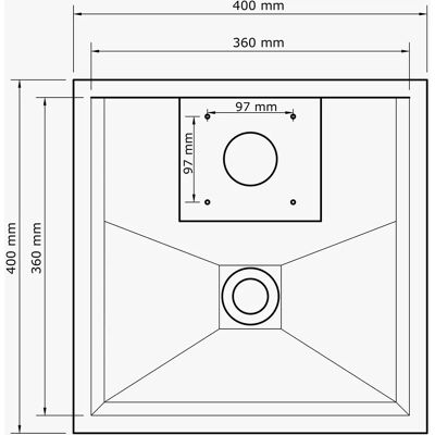 Generic - Plinto XL - Grigio calcestruzzo - 40x40x10 cm - Pedestale Generic - Plinto XL - Grigio calcestruzzo - 40x40x10 cm - Pedestale