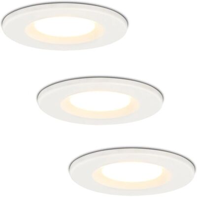 Hoftronic Hoftronic 3-delig Dimbaar LED-Set - Inbouwspot Hoftronic Hoftronic 3-delig Dimbaar LED-Set - Inbouwspot