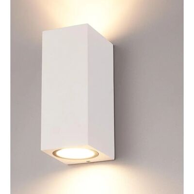 Hofronic Selma LED wandlamp - Dimbaar IP65 - Wit - Binnen en Buiten Hofronic Selma LED wandlamp - Dimbaar IP65 - Wit - Binnen en Buiten