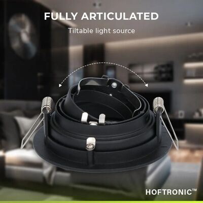HOFTRONIC HOFTRONIC Laredo GU10 IP20 Inbouwframe - Recessed Light Frame HOFTRONIC HOFTRONIC Laredo GU10 IP20 Inbouwframe - Recessed Light Frame