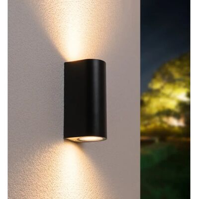 Hofronic Douglas Dimmbar LED Wandlampe - Schwarz - IP65 Hofronic Douglas Dimmbar LED Wandlampe - Schwarz - IP65