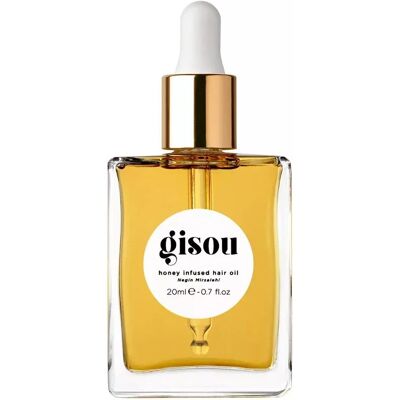 Gisou - Huile capillaire infusée au miel - 20 Ml - Pour femmes - Publicité Gisou - Huile capillaire infusée au miel - 20 Ml - Pour femmes - Publicité