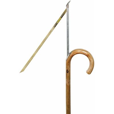 SARTORE - Ippometro - Legno e metallo - Bolla - Walking Cane SARTORE - Ippometro - Legno e metallo - Bolla - Walking Cane