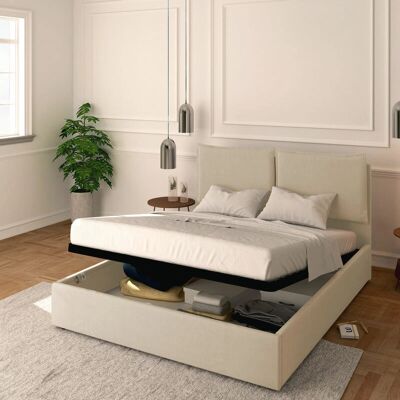 BALDIFLEX Licia Beige 160x190 letto contenitore BALDIFLEX Licia Beige 160x190 letto contenitore