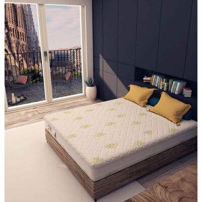 BALDIFLEX - Materasso Memory Foam 15+5 cm Aloe Vera - Letto singolo e piazza e mezza BALDIFLEX - Materasso Memory Foam 15+5 cm Aloe Vera - Letto singolo e piazza e mezza