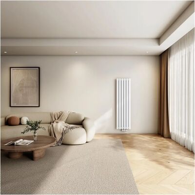Emke - Flachheizkörper Zentralanschluss Weiss - 160x46cm - 1490W - Radiator Emke - Flachheizkörper Zentralanschluss Weiss - 160x46cm - 1490W - Radiator