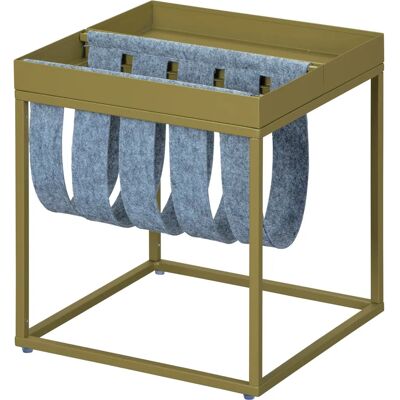 Ebuy24 Modern Oliven Grün Grau Couchtisch - Beistelltisch Ebuy24 Modern Oliven Grün Grau Couchtisch - Beistelltisch